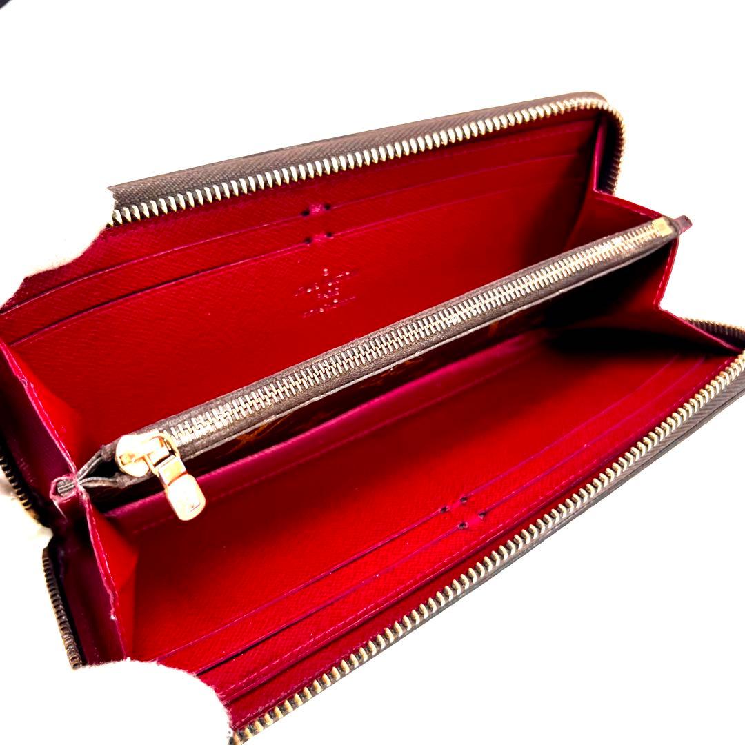 Louis Vuitton Monogram Portefeuille Clemence Fuchsia Wallet — view 8