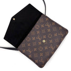 Louis Vuitton Monogram Twice Shoulder Bag Crossbody Gold — view 3