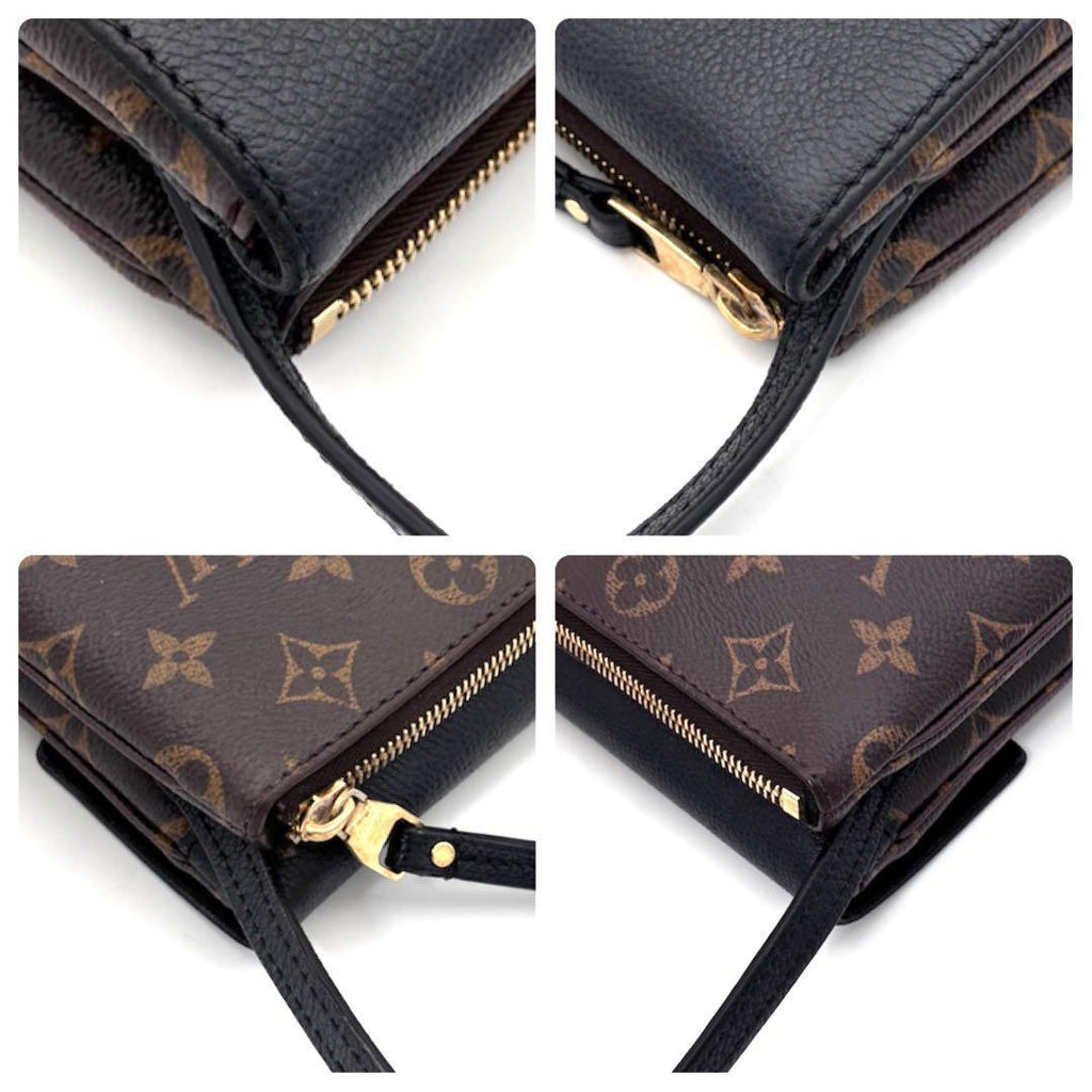 Louis Vuitton Monogram Twice Shoulder Bag Crossbody Gold — view 8