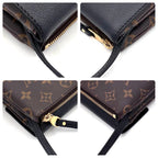 Louis Vuitton Monogram Twice Shoulder Bag Crossbody Gold — view 8