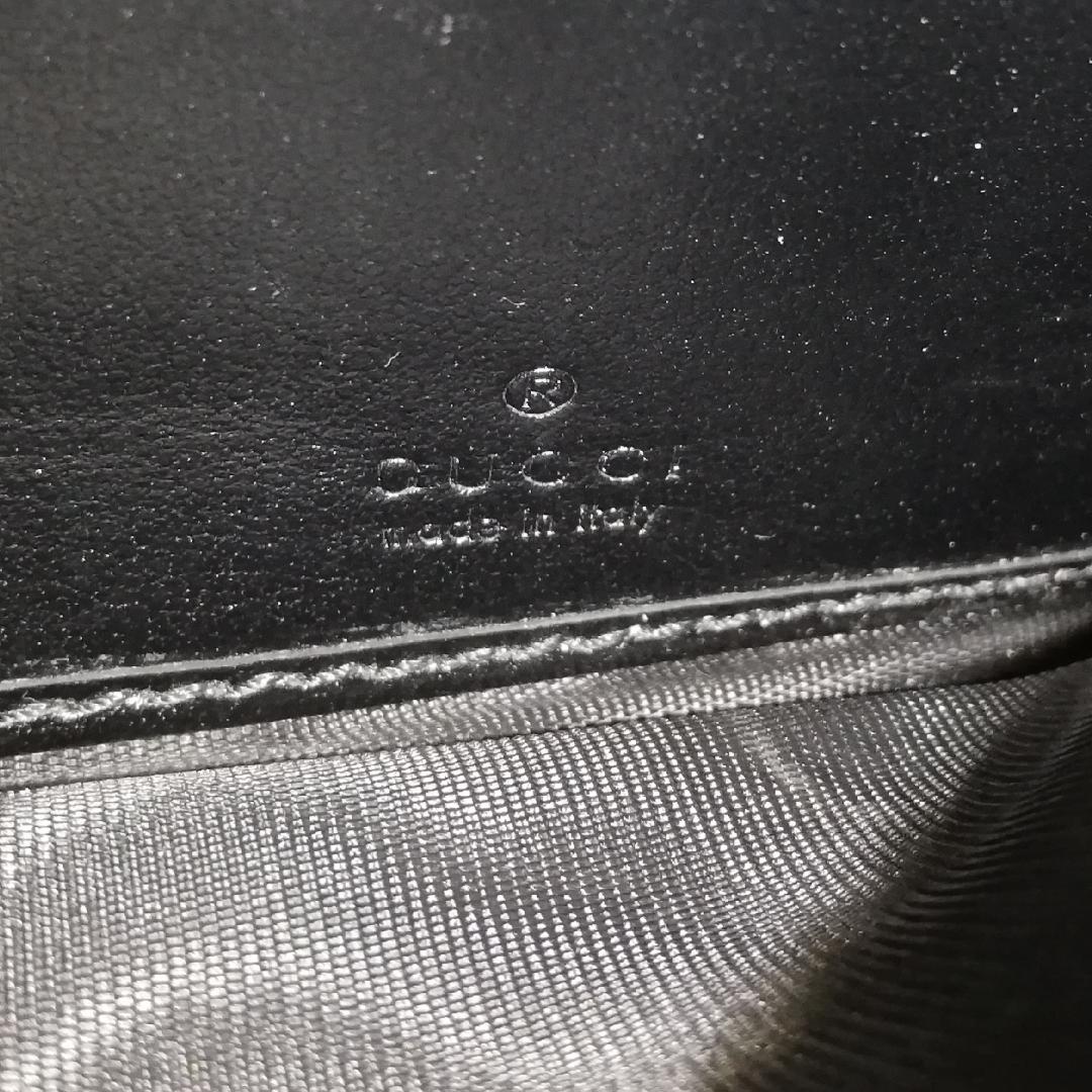 Gucci GG Marmont Bifold Wallet Leather Black — view 5