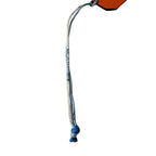 Hermes Petit H Charm Etoupe Orange Heart Keychain — view 6