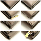 Celine Compact Wallet and Coin Holder Gray — view 7