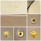 Celine Compact Wallet and Coin Holder Gray — view 9