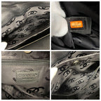 Chanel Caviar Leather CC Logo Tote Black — view 9