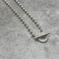 Gucci Ball Chain Toggle Necklace