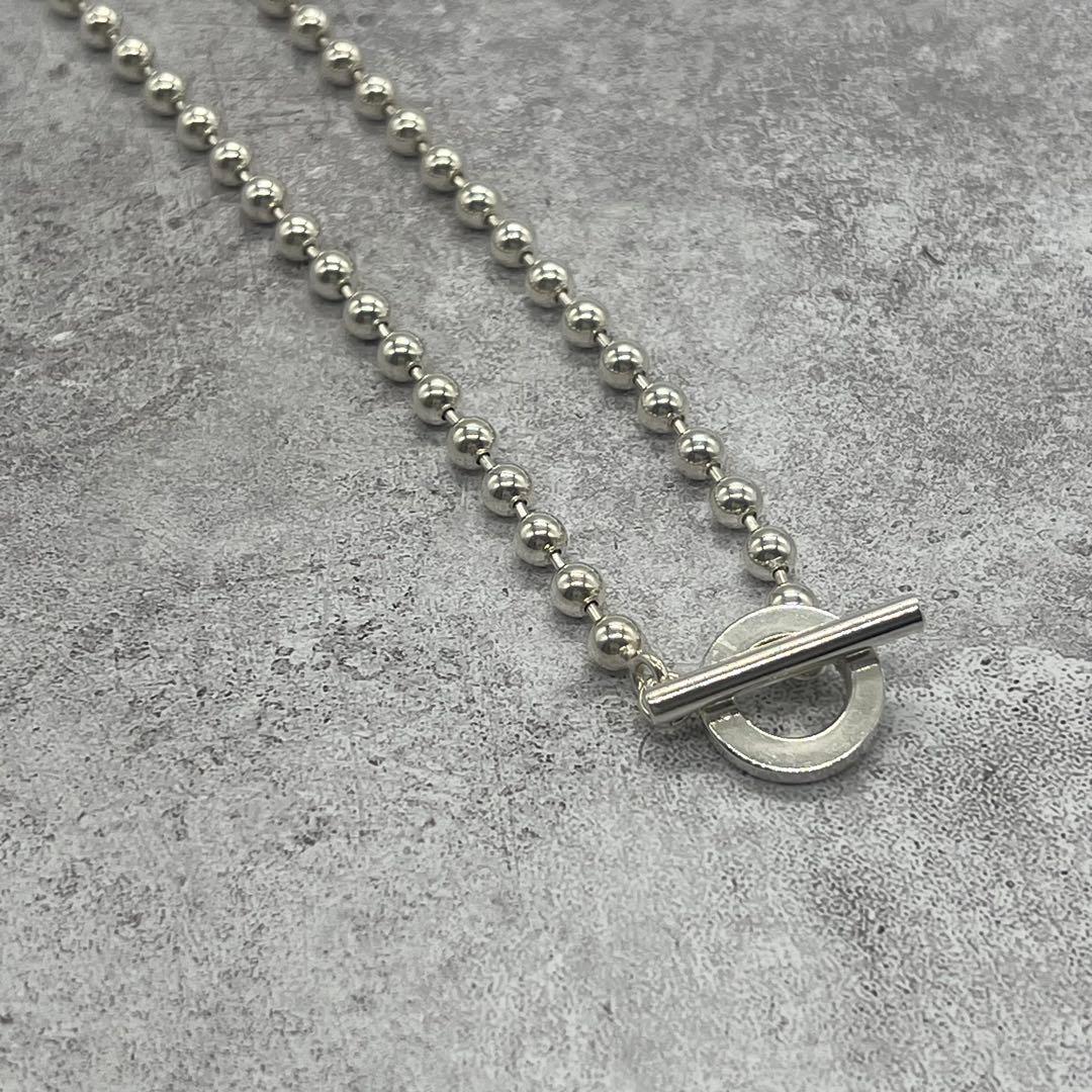 Gucci Ball Chain Toggle Necklace
