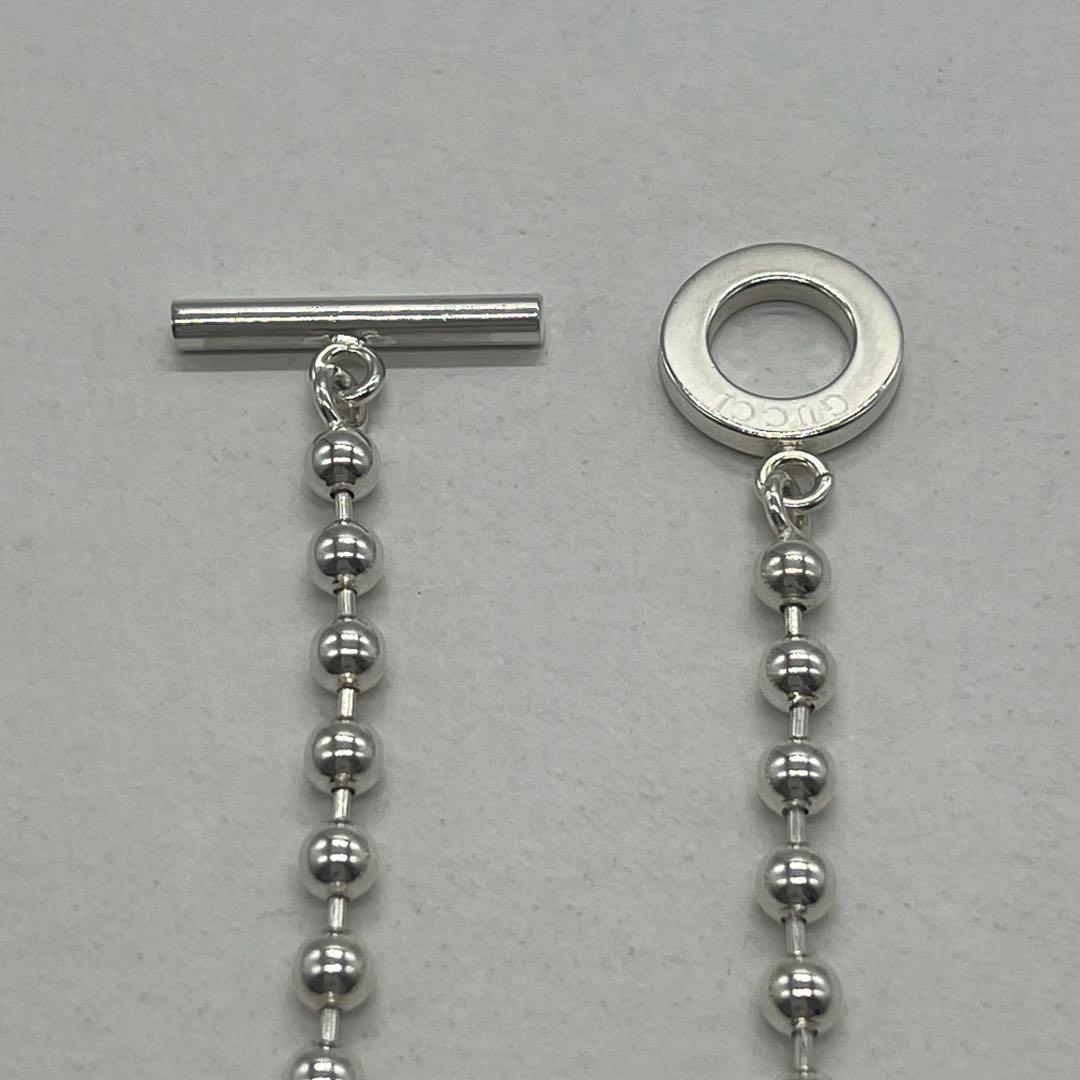 Gucci Ball Chain Toggle Necklace — view 3