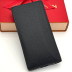 Louis Vuitton Wallet Portefeuille Brazza Navy Hawaii Taiga — view 3