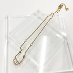 Dior Clairdlune CD Logo Necklace — view 4