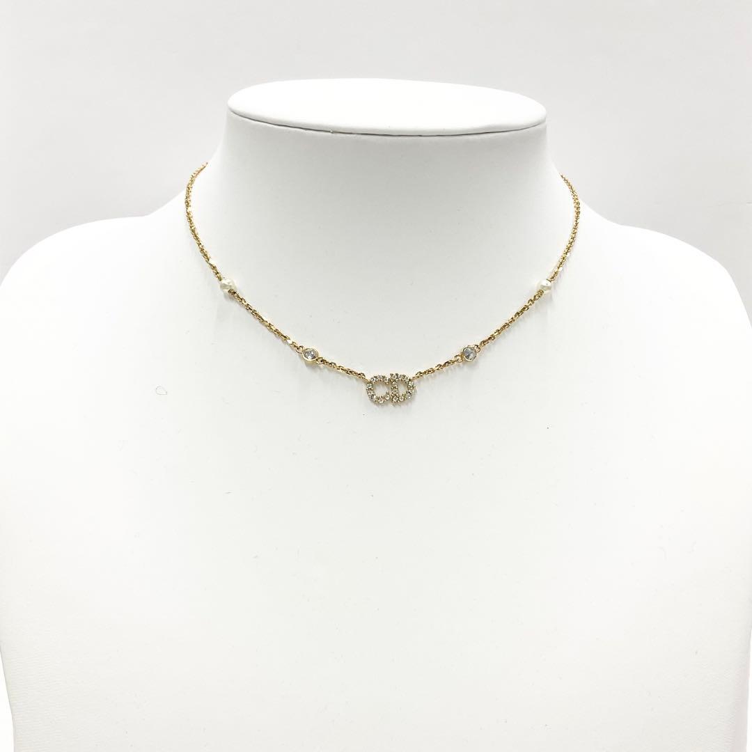 Dior Clairdlune CD Logo Necklace — view 7