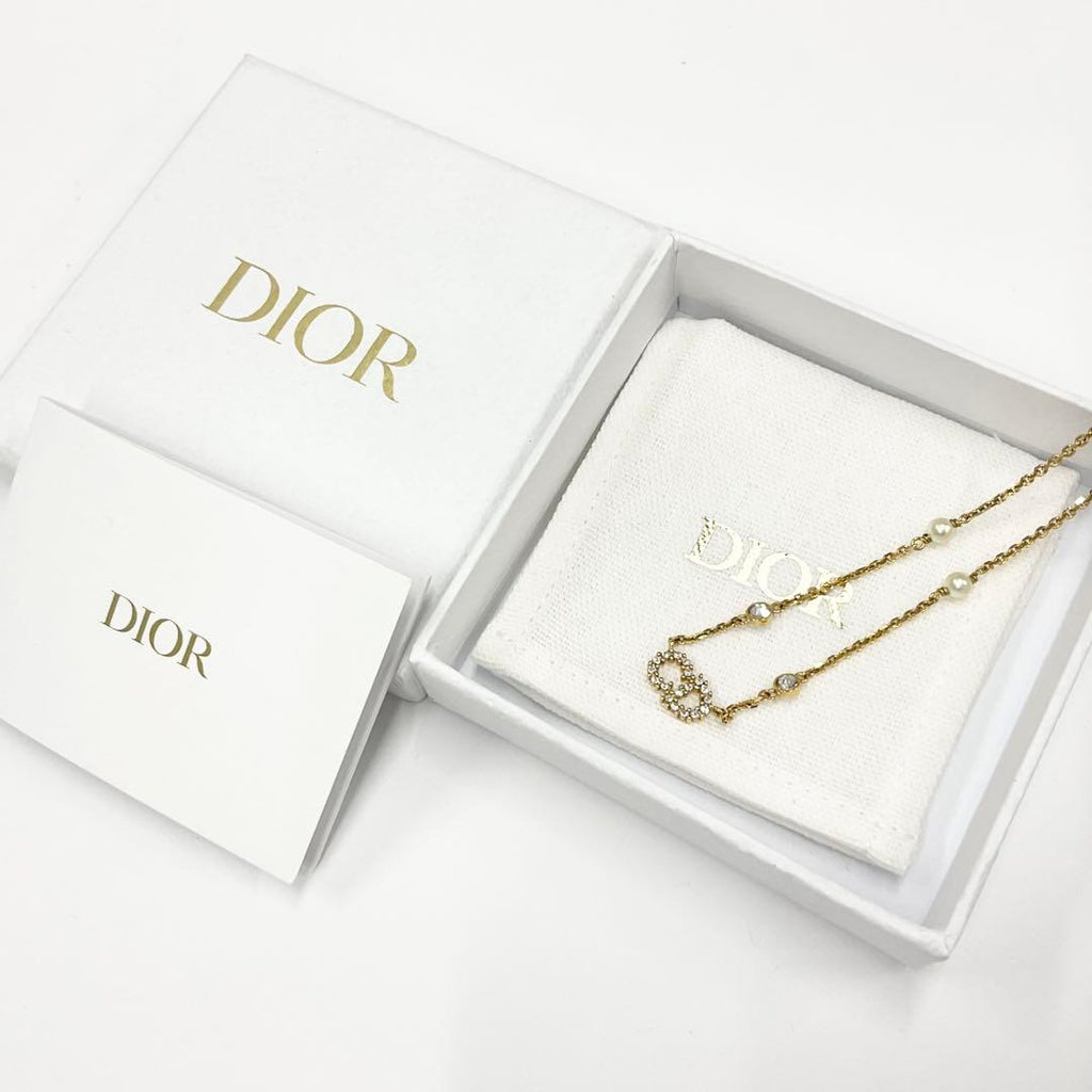 Dior Clairdlune CD Logo Necklace — view 8