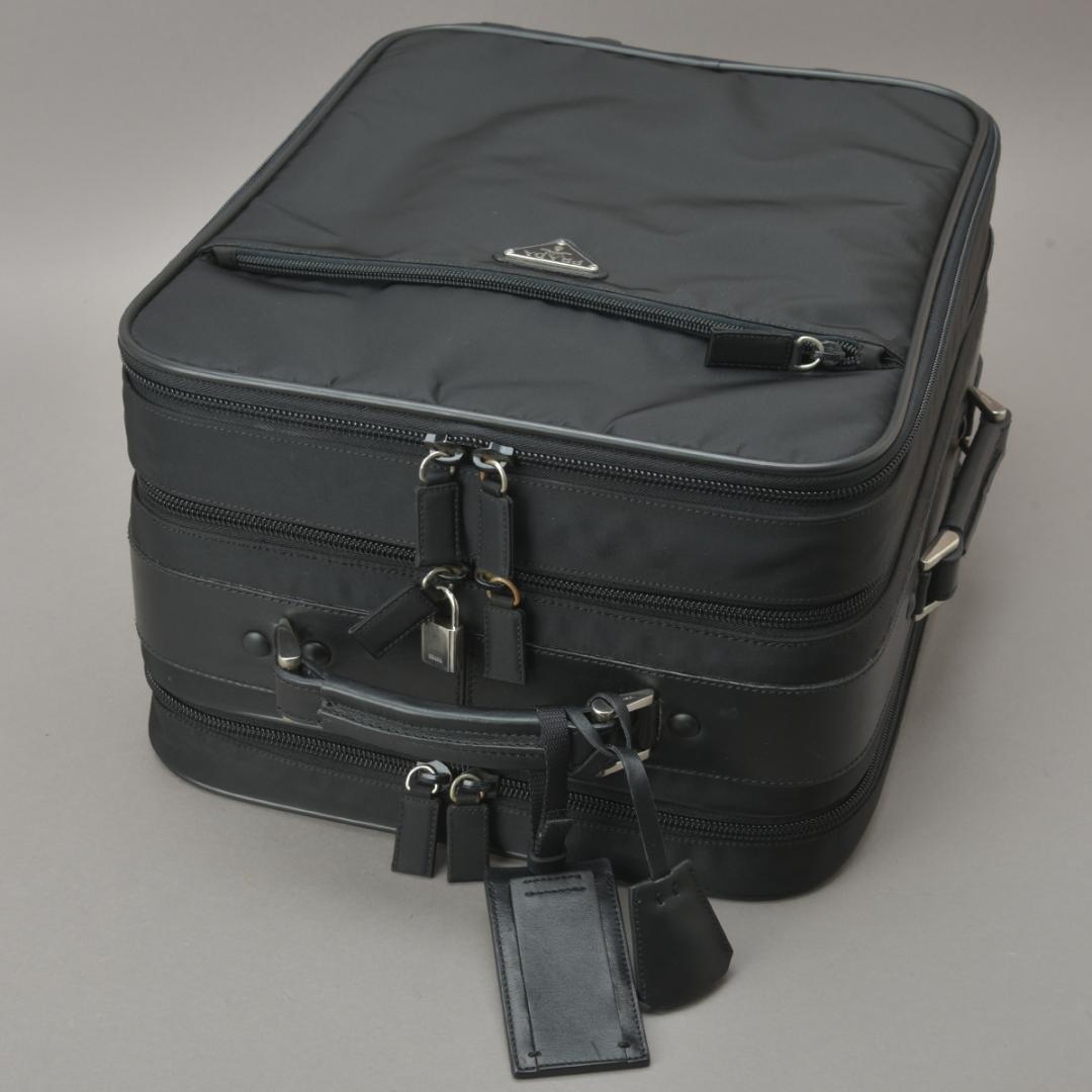 Prada Travel Bag 45 Nylon Black Carry on Allowed — view 4