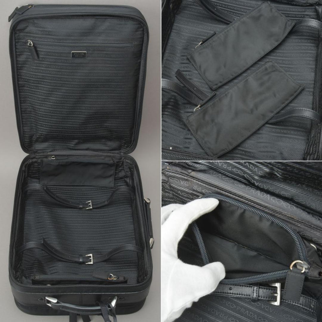Prada Travel Bag 45 Nylon Black Carry on Allowed — view 6