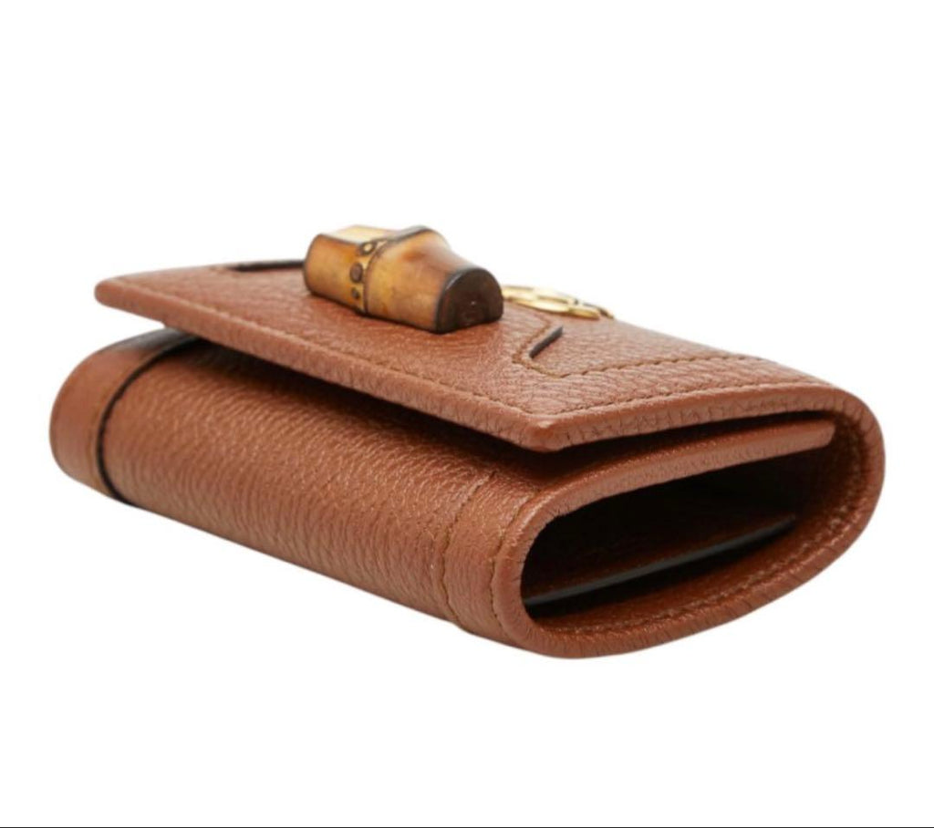 Gucci Bambu GG Marmont Key Case Key Holder — view 5