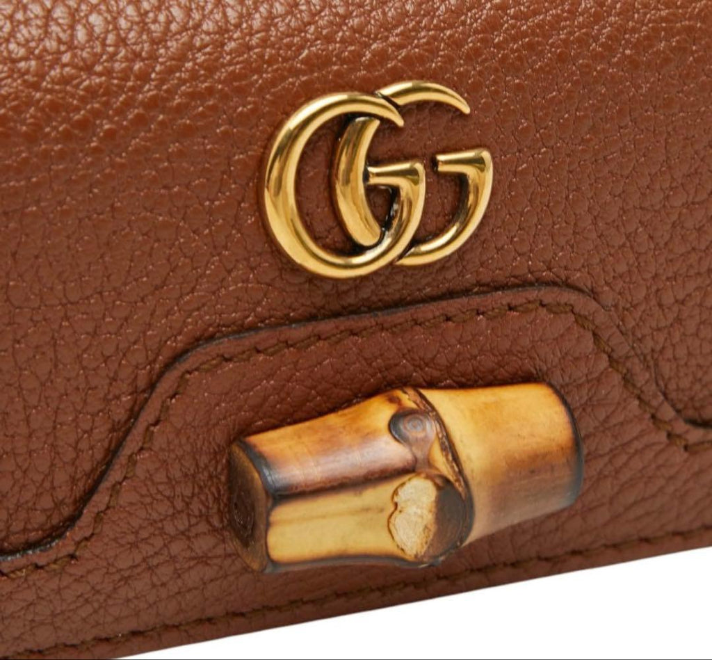 Gucci Bambu GG Marmont Key Case Key Holder — view 7