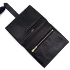 Hermes Bearn Compact Bifold Wallet Black Box Calf — view 3