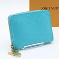 Louis Vuitton Super x Takashi Murakami Zippy Coin Purse Blue