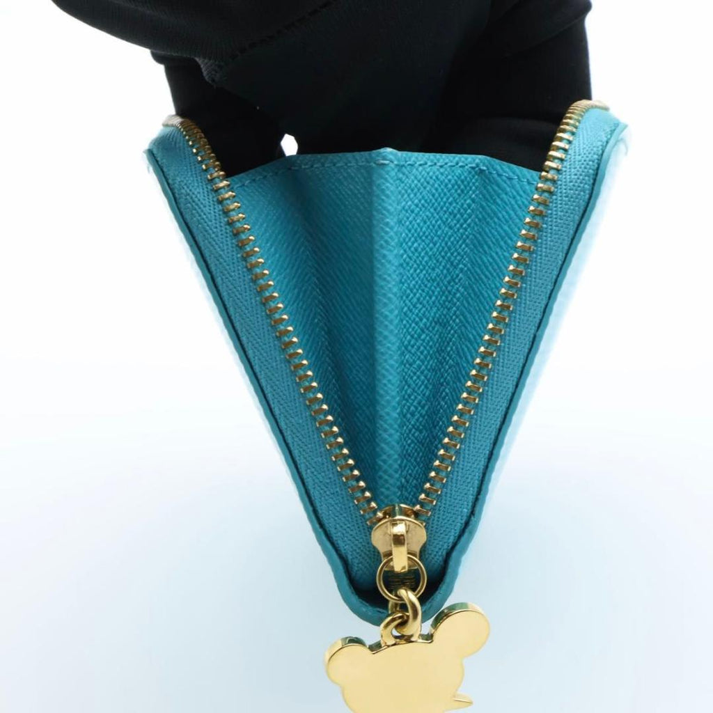 Louis Vuitton Super x Takashi Murakami Zippy Coin Purse Blue — view 5