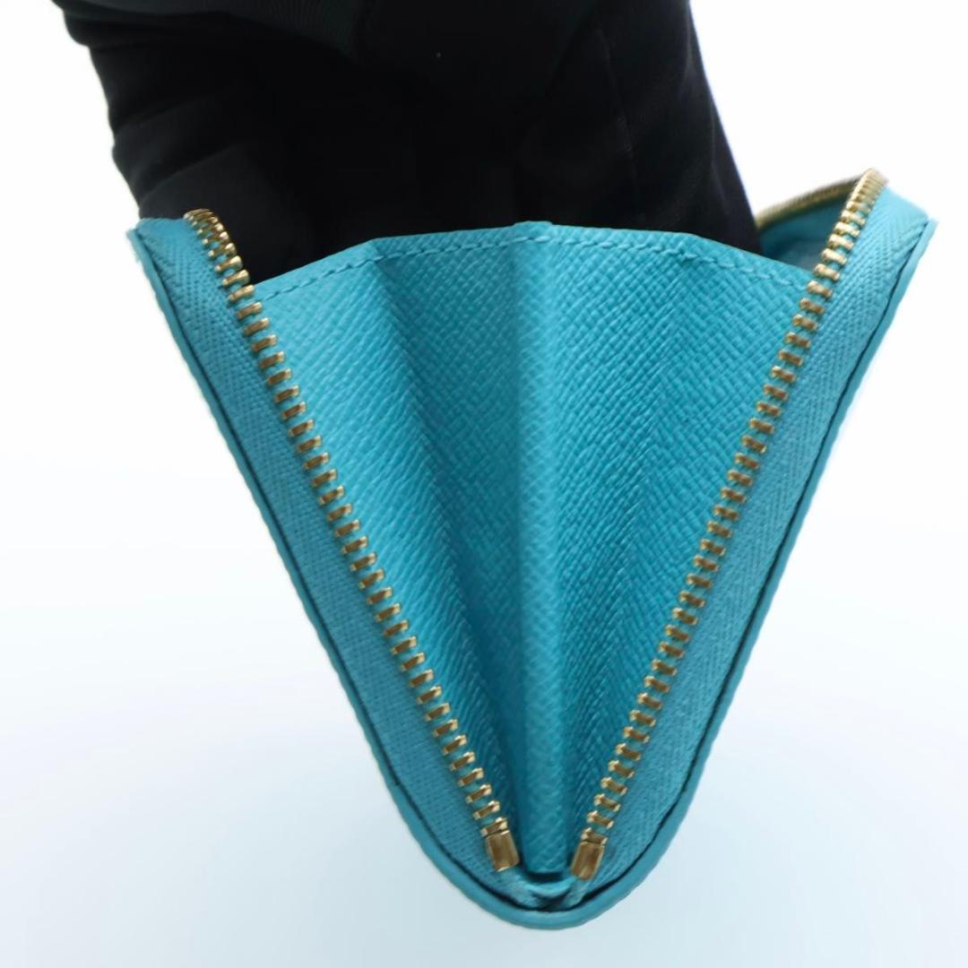 Louis Vuitton Super x Takashi Murakami Zippy Coin Purse Blue — view 6
