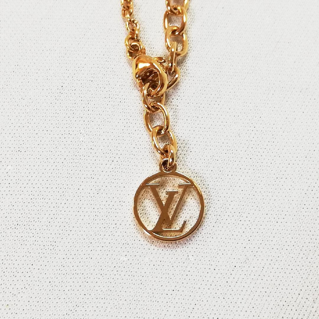 Louis Vuitton Necklace Essential Gold Simple — view 4