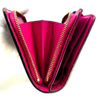 Louis Vuitton Monogram Perfo Compact Zip Fuchsia Pink Wallet — view 4