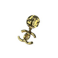 Chanel CC Logo Earrings Single