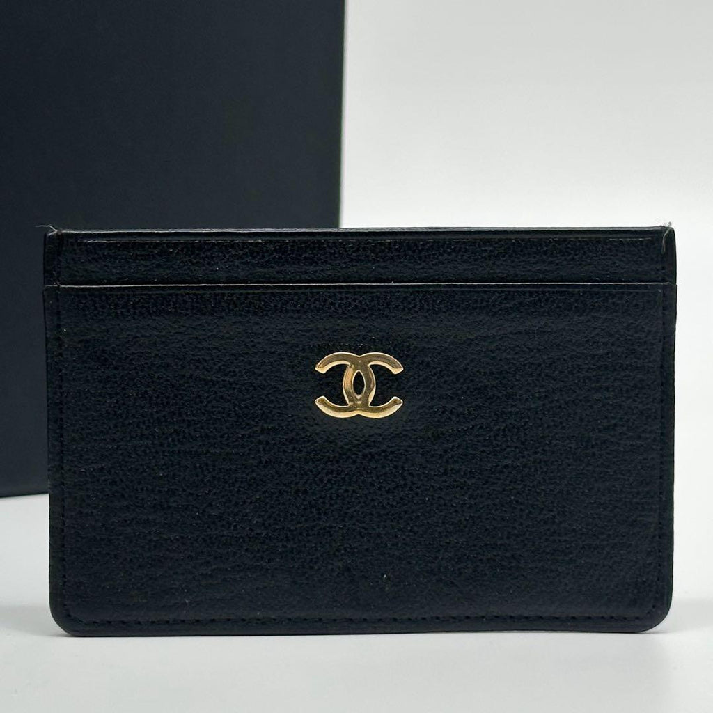 Chanel Slightly Card Case Lambskin Leather Slim Compact — view 2