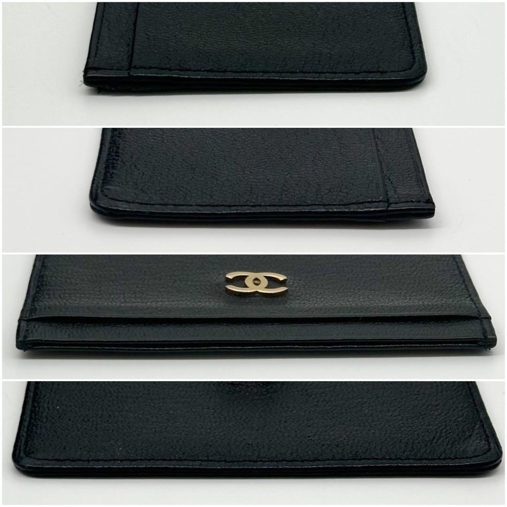 Chanel Slightly Card Case Lambskin Leather Slim Compact — view 4