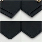 Chanel Slightly Card Case Lambskin Leather Slim Compact — view 5