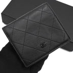 Chanel Bifold Wallet CC Logo Quilted Small