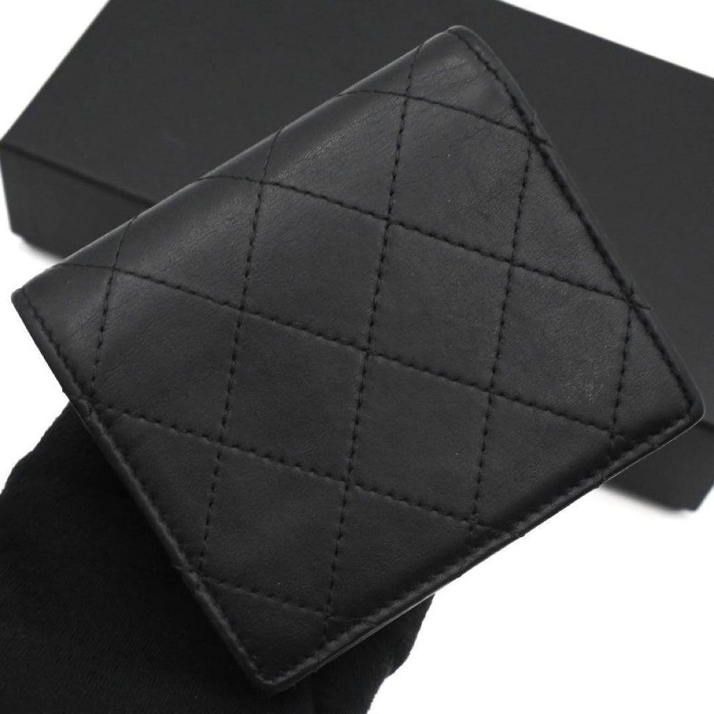 Chanel Bifold Wallet CC Logo Quilted Small — view 2