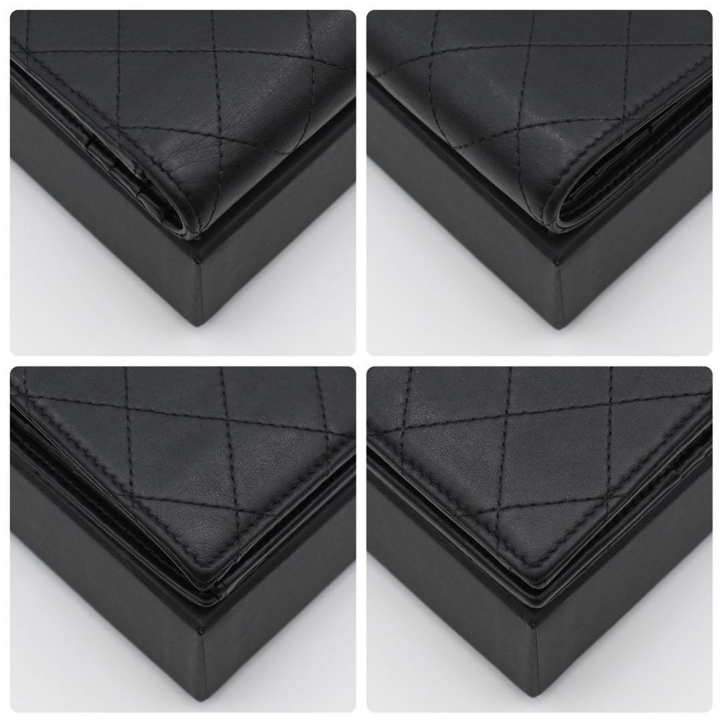 Chanel Bifold Wallet CC Logo Quilted Small — view 8