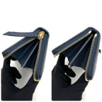 Louis Vuitton Portefeuille Clemence Wallet Bicolor Zip Around — view 7