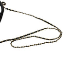Chanel Caviar Leather Quilted Chain Shoulder Bag CC Logo — view 7