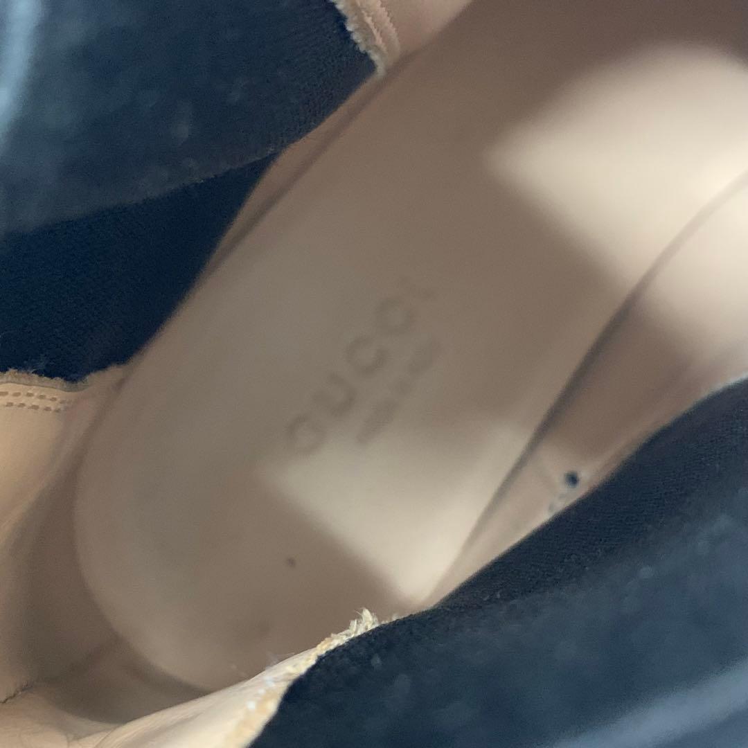 Gucci Leather Bijou GG Marmont Belt Side Gore Short Boots — view 8
