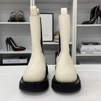 Bottega Veneta Lug Chelsea Boots Side Gore Middle — view 4