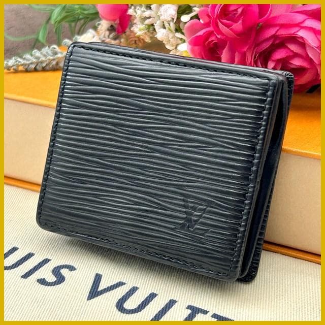 Louis Vuitton Epi Porte-Monnaie Boite Coin Case