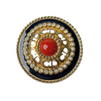 Dior Vintage Brooch Rhinestone — view 2