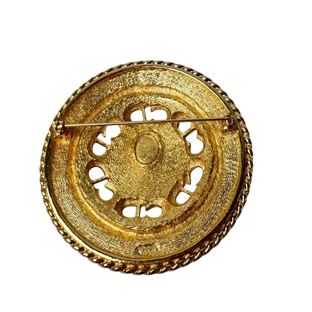 Dior Vintage Brooch Rhinestone — view 3