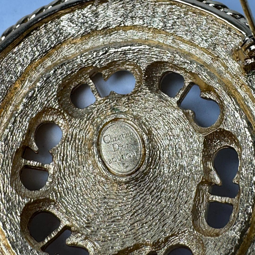 Dior Vintage Brooch Rhinestone — view 5