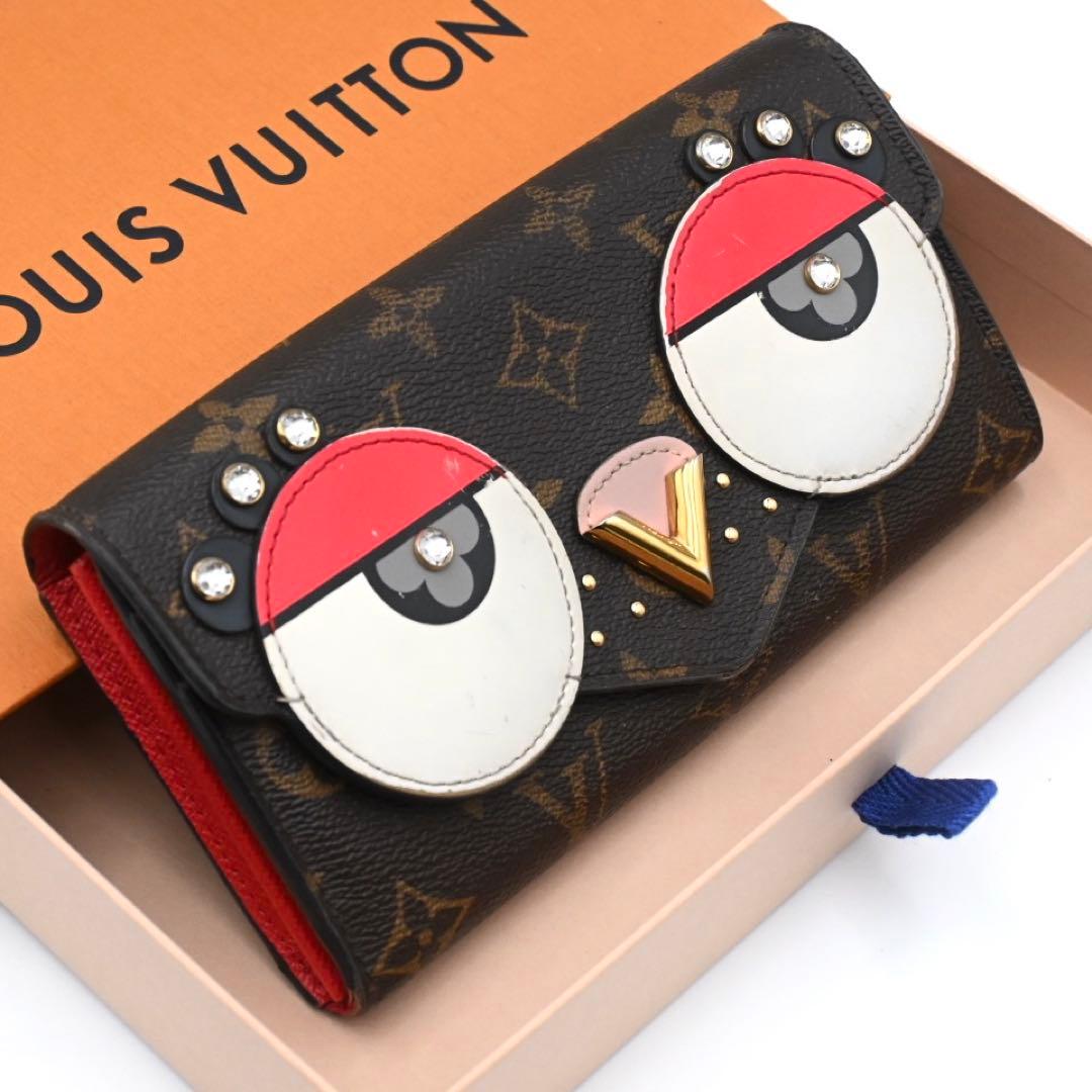 Louis Vuitton Monogram Lovely Bird Portefeuille Sarah Wallet