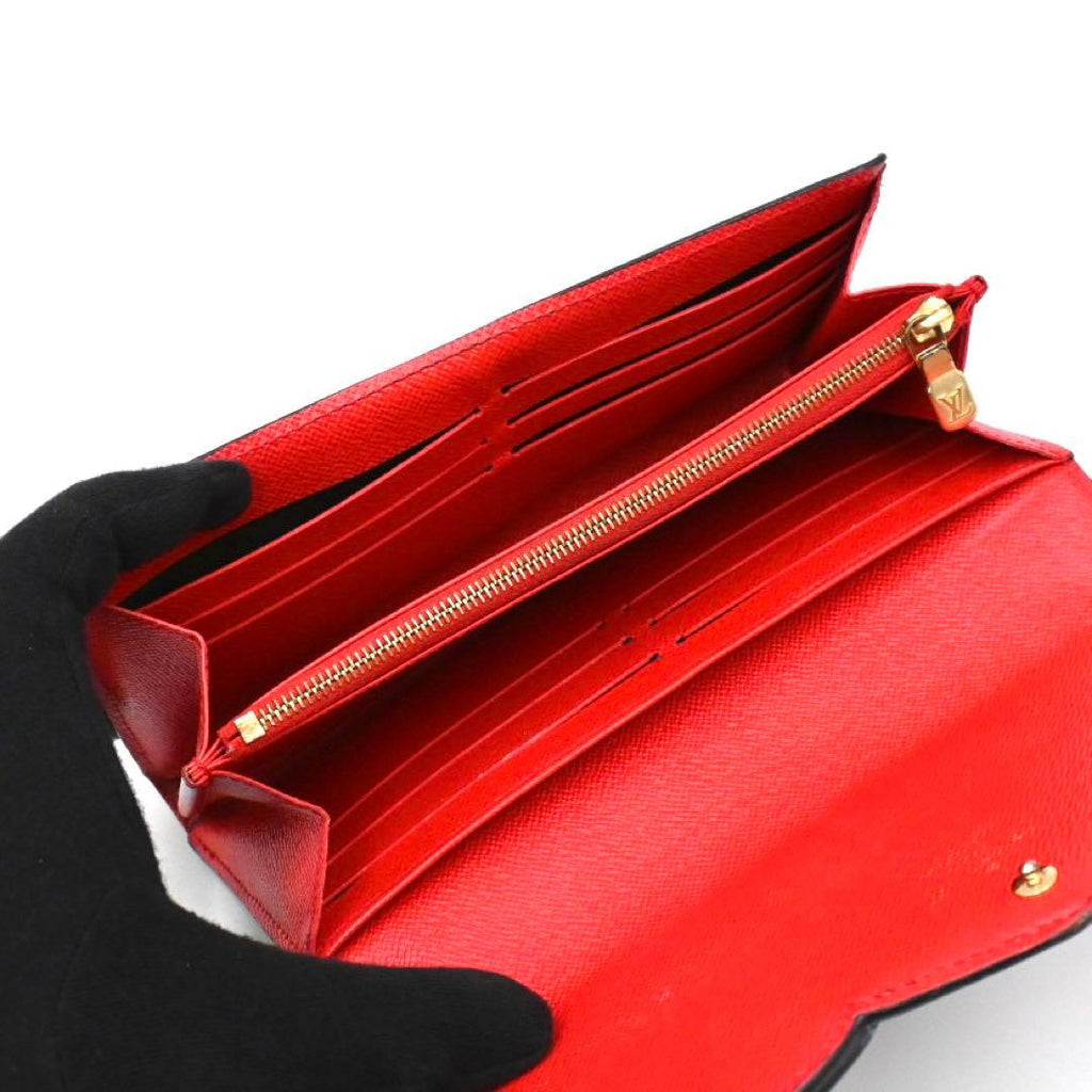 Louis Vuitton Monogram Lovely Bird Portefeuille Sarah Wallet — view 4