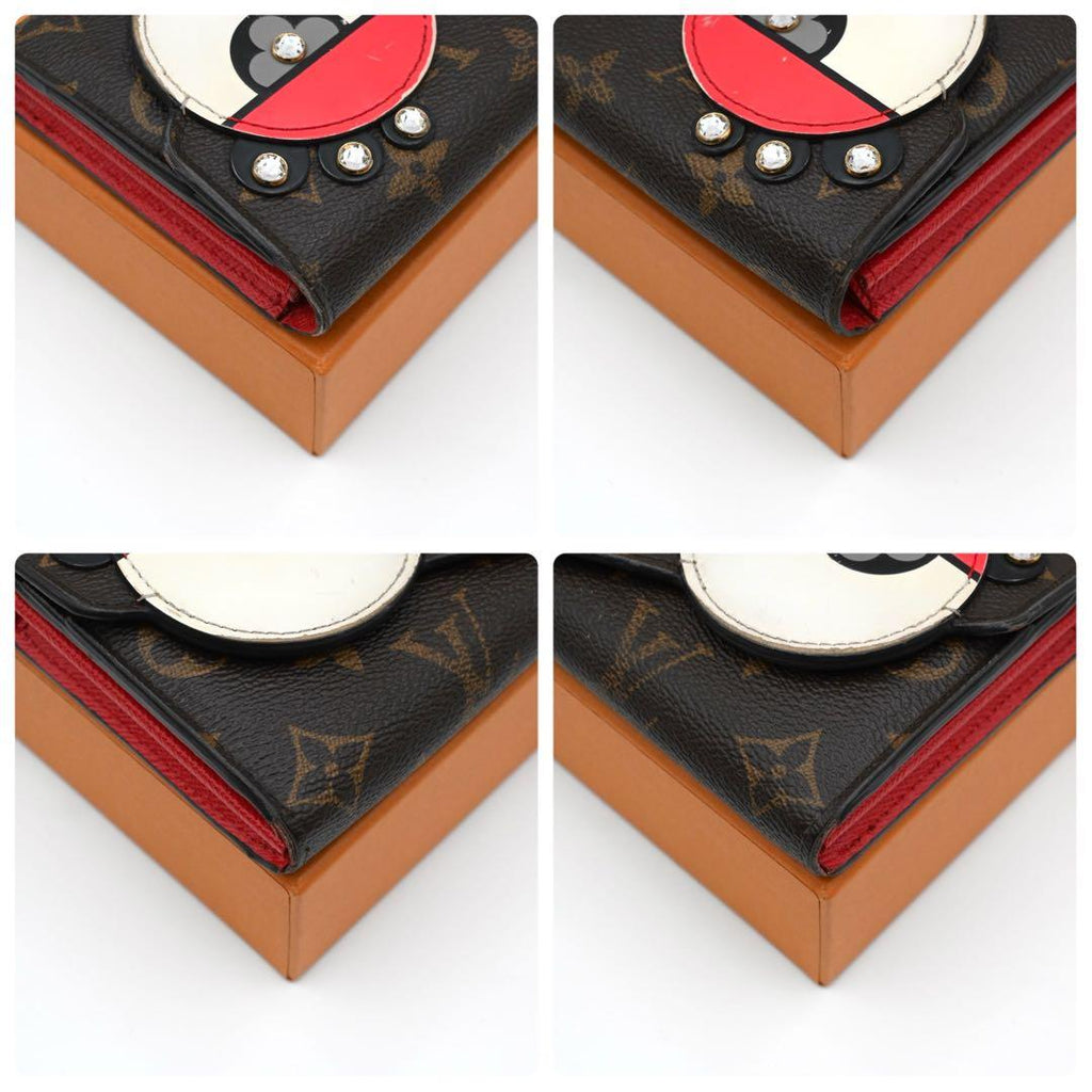Louis Vuitton Monogram Lovely Bird Portefeuille Sarah Wallet — view 8