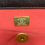 Chanel 19 CC Logo Ta on Rock Chain on Shoulder Bag — view 7