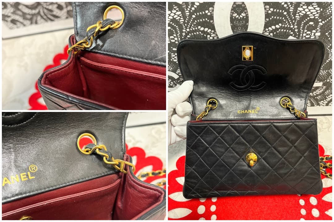Chanel Quilted Chain Shoulder Bag — view 7