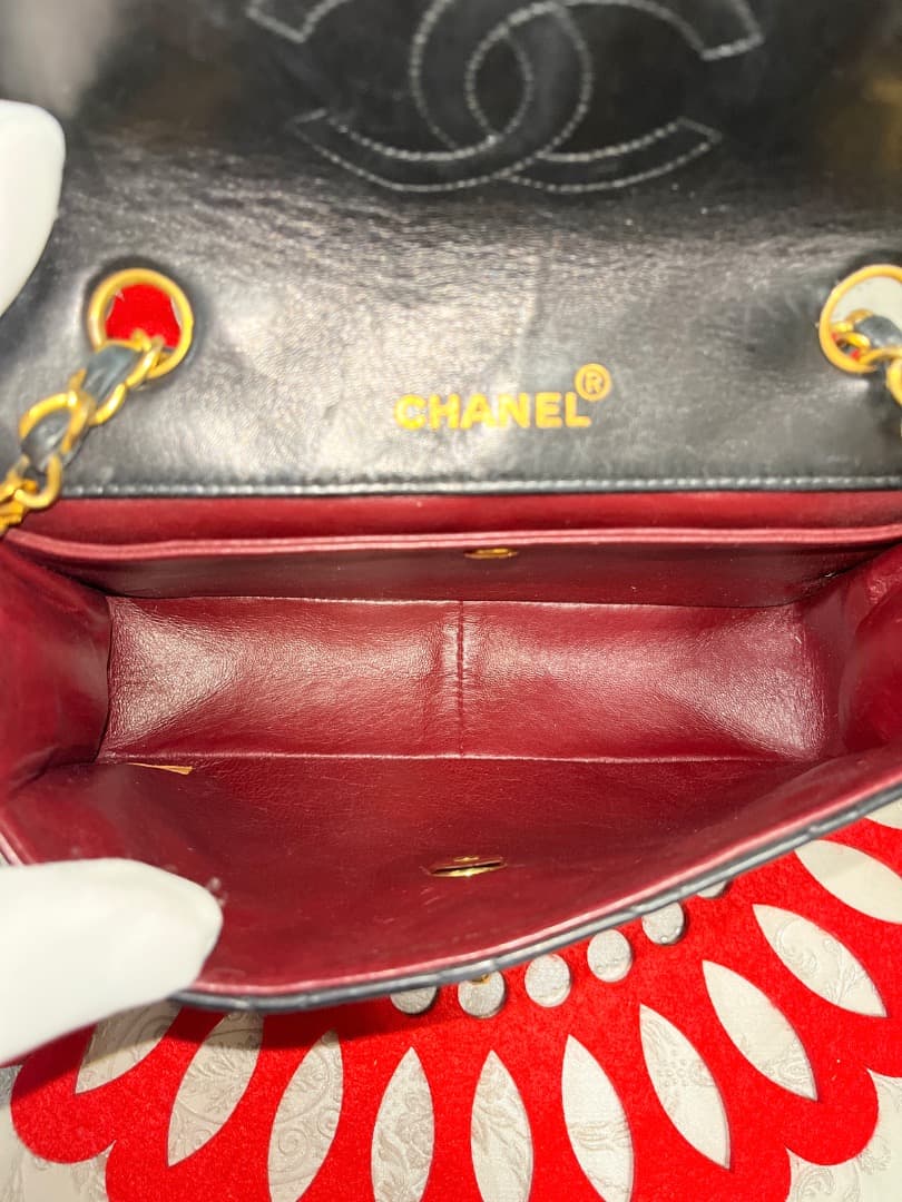 Chanel Quilted Chain Shoulder Bag — view 8
