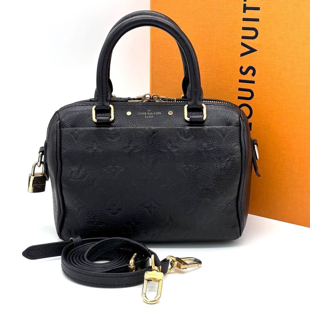 Louis Vuitton Monogram Empreinte Speedy Bandouliere 20 NM Handbag