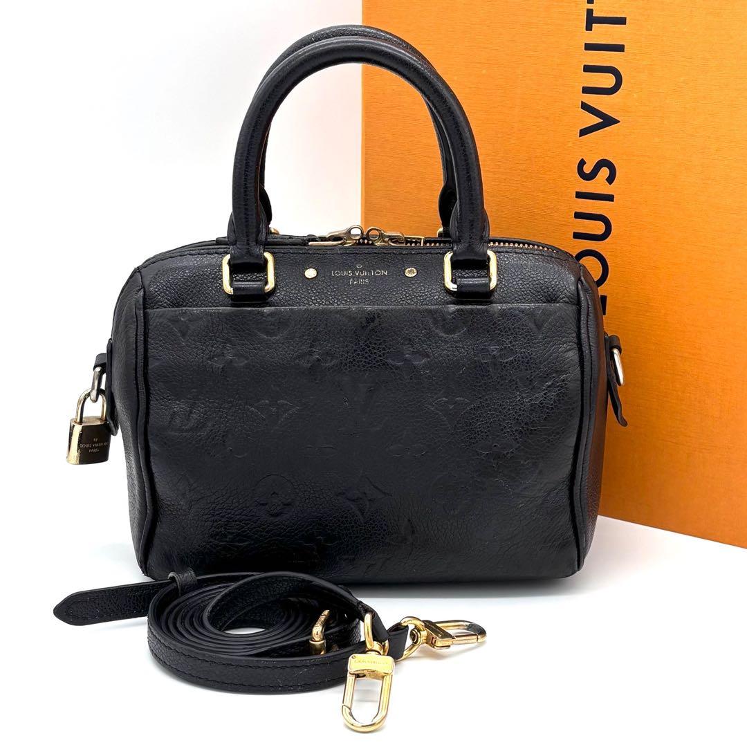 Louis Vuitton Monogram Empreinte Speedy Bandouliere 20 NM Handbag