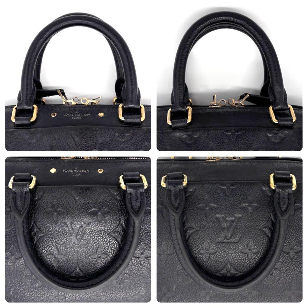 Louis Vuitton Monogram Empreinte Speedy Bandouliere 20 NM Handbag — view 8